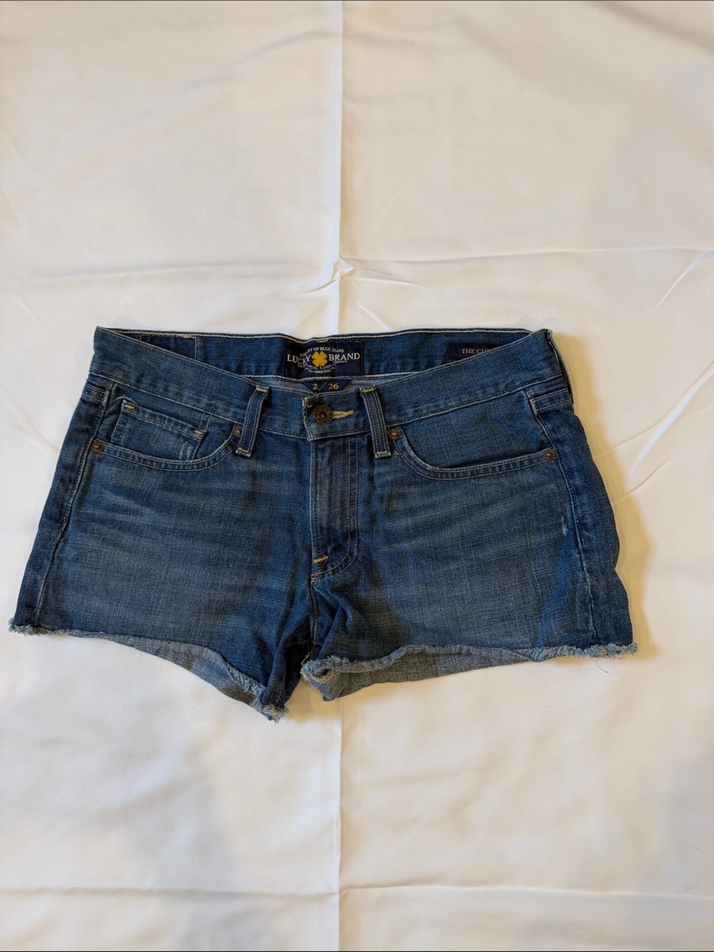 Lucky Brand Blue Denim Cutoff Shorts